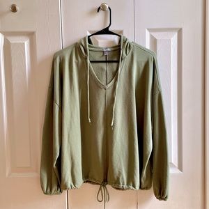 Aerie: Olive Green Hoodie